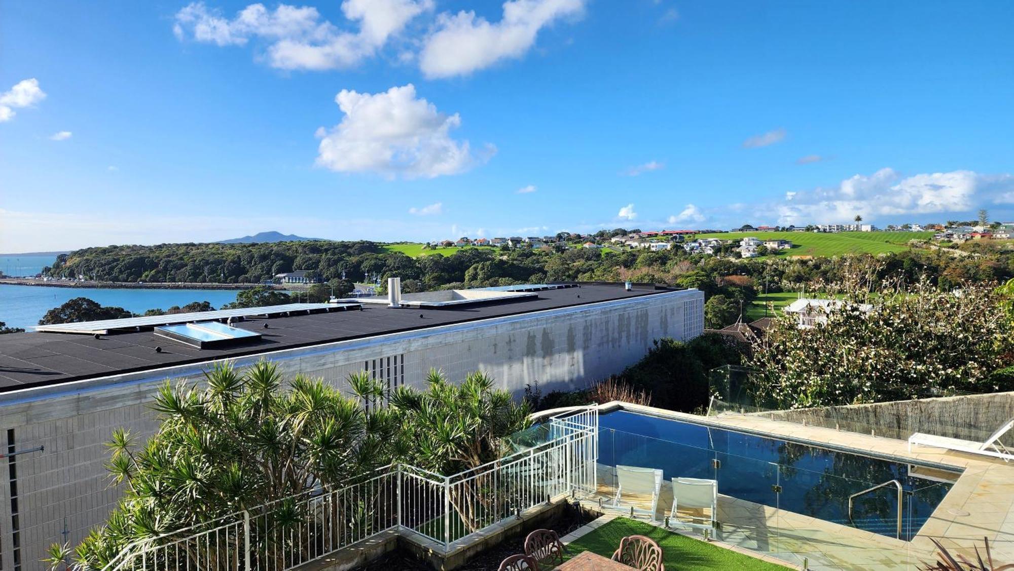 Orakei Grandeur Mansion With Sea Views & Pool Villa Auckland Exterior photo