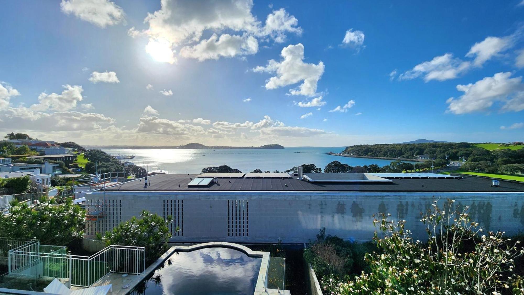 Orakei Grandeur Mansion With Sea Views & Pool Villa Auckland Exterior photo