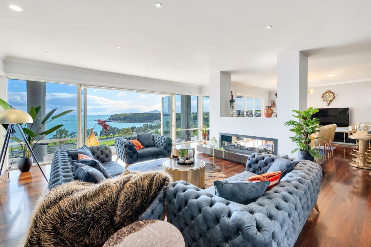 Orakei Grandeur Mansion With Sea Views & Pool Villa Auckland Exterior photo