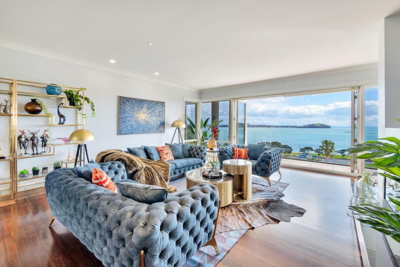 Orakei Grandeur Mansion With Sea Views & Pool Villa Auckland Exterior photo