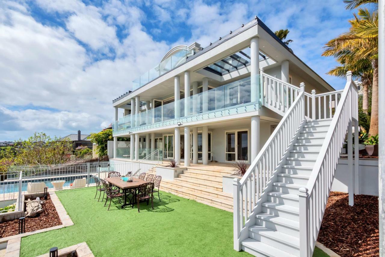 Orakei Grandeur Mansion With Sea Views & Pool Villa Auckland Exterior photo